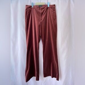 BANANA REPUBLIC VELVET BOOTCUT PANTS